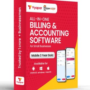 Vyapar Mobile - Gold - 3 Years