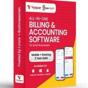 Vyapar Mobile + Desktop - Gold - 3 Years